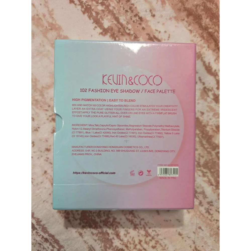 Kevin And Coco NEW Eye Shadow Palet, Sealed And Unopened